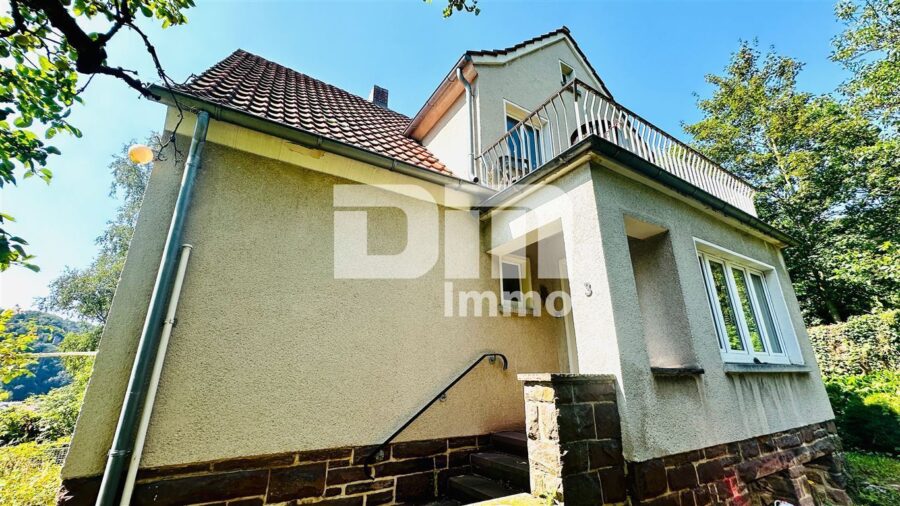 Herrschaftliches Ein- /Zweifamilienhaus BJ 1949 mit großem Garten in Traumlage - Frontansicht